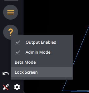 Lock button