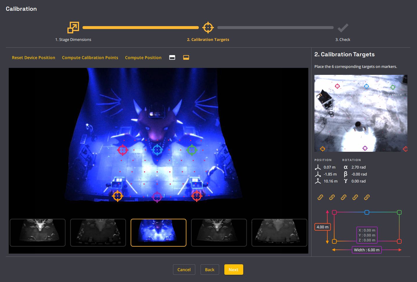 Calibration View